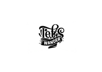 Thumbnail for Let's Wander Throw Pillow | Adventure Typography Decorative Pillow | Travel Lover Gift