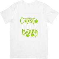 Thumbnail for Cutest Little Bunny Cute Easter Holiday Kids Graphic Tee Easter Gift