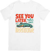 Thumbnail for See You Later Irritator Alligator Y2K Funny Retro Animal Graphic Tee Humor Gift